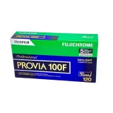 Fujichrome Provia 100F film packaging